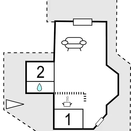 2 Bedroom Awesome Home In Haderslev ハザスレウ